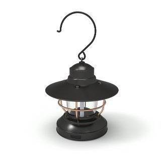 Barebones Mini Edison Lantern Black 2AA Usb