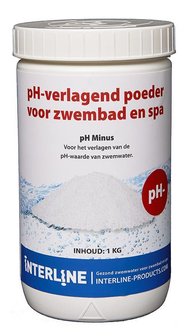 Interline pH Minus poeder 1 kg (zuurgraad verlagen)