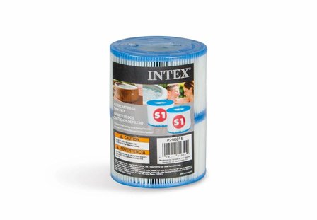 Intex S1 Filter tbv Spa/Jacuzzi 2 stuks