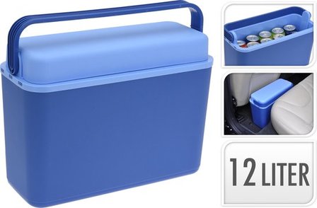 Koelbox 12 liter blauw 41 x 17 x 29 cm