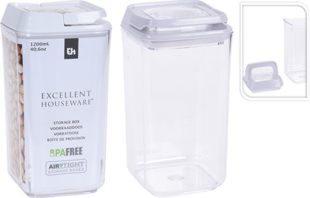 Excellent Houseware voorraaddoos 1200ml