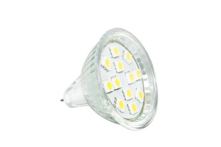 MR16led 12 led smd 120 Lumen