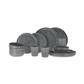 TRAVELLIFE PALMA SERVIESSET DARK GREY 16-DELIG