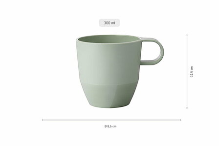 Mok Silueta 300 ml div. kleuren