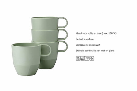 Mok Silueta 300 ml div. kleuren