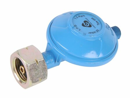 Drukregelaar 30 mbar uni x 1/4 link buitendraad