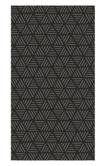 Safarica Safarimat buitenkleed lacrimal black grey