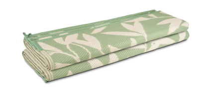 Safarica Safarimat buitenkleed branches green beige