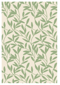 Safarica Safarimat buitenkleed branches green beige