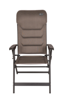 Bardani Vermillion Ergo 3D Comfort campingstoel platina grey