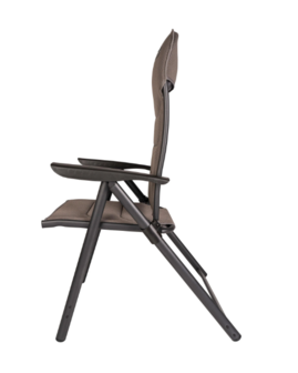 Bardani Vermillion Ergo 3D Comfort campingstoel platina grey
