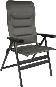 Bardani Bernardo XL 3D comfort campingstoel Platinum Grey