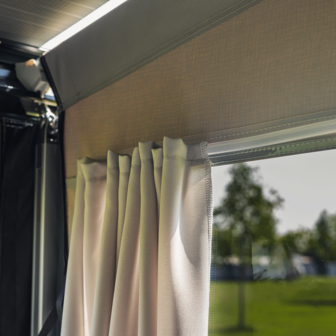 Reda Adventure voorwand gordijn grijs