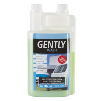 Gently wash