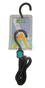 Rubber kabel 8 mm. - 80 cm.