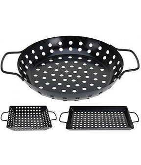 Barbecue grillschalen set