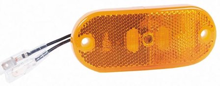 Zijreflectielamp LED Jokon oranje opbouw