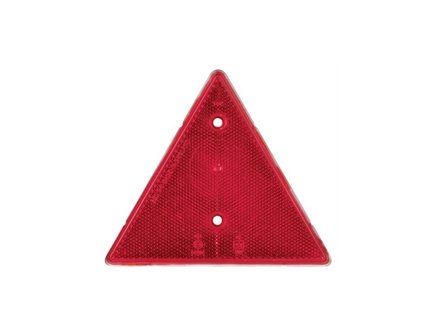 Driehoekreflektor rood