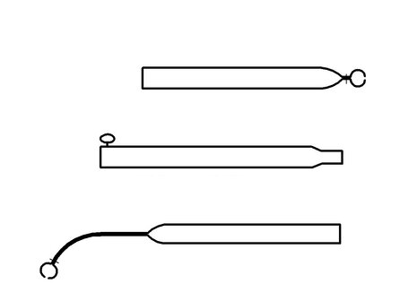 Voortentspanstok 22/19 mm.165-255 cm staal