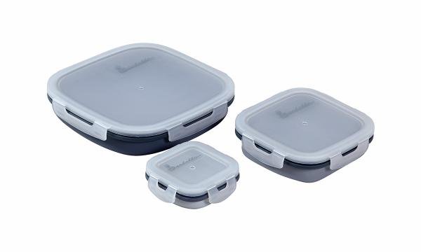 Isabella Opvouwbare lunchtrommelset, 3 stuks