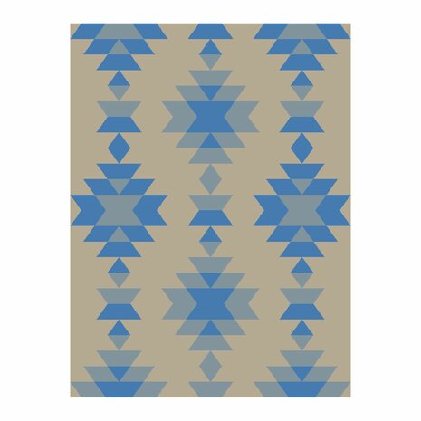 Safarica Safarimat tenttapijt Hippie Blue