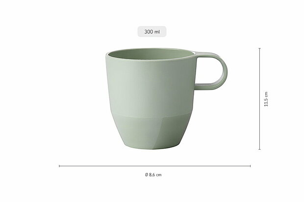 Mok Silueta 300 ml div. kleuren
