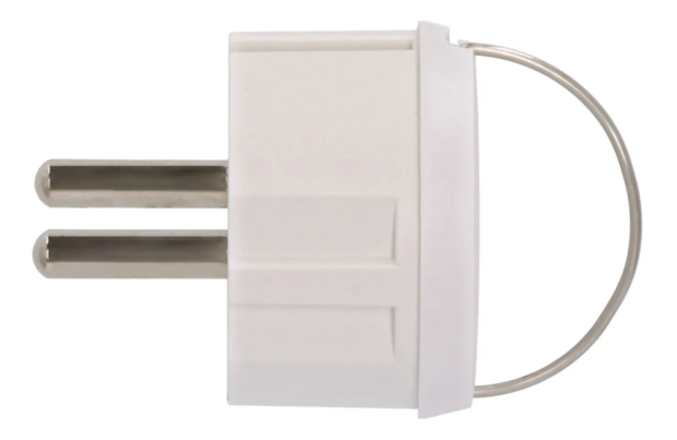 Stopcontactadapter geaard contact 230 V naar USB-C 5 V 