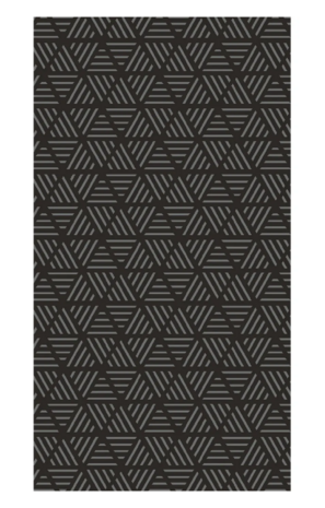Safarica Safarimat buitenkleed lacrimal black grey