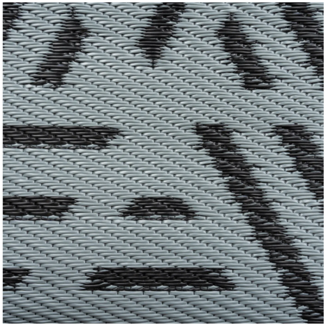 Safarica Safarimat buitenkleed lacrimal black grey