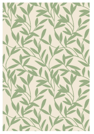 Safarica Safarimat buitenkleed branches green beige