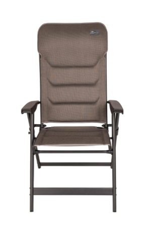 Bardani Vermillion Ergo 3D Comfort campingstoel platina grey