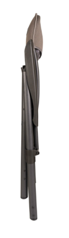 Bardani Vermillion Ergo 3D Comfort campingstoel platina grey