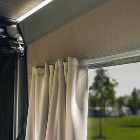 Reda Adventure voorwand gordijn grijs