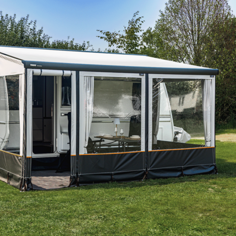 Reda Adventure voorwand gordijn grijs