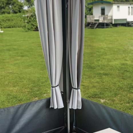 Reda Adventure voorwand gordijn grijs