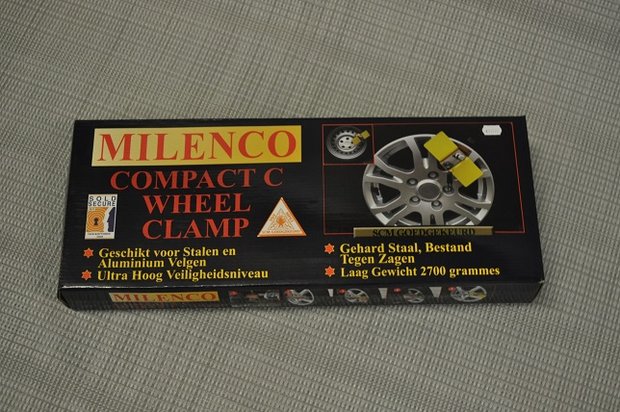 Milenco goedgekeurde wielklem