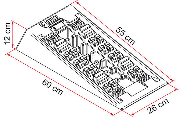 Fiamma kit level systeem jumbo geel