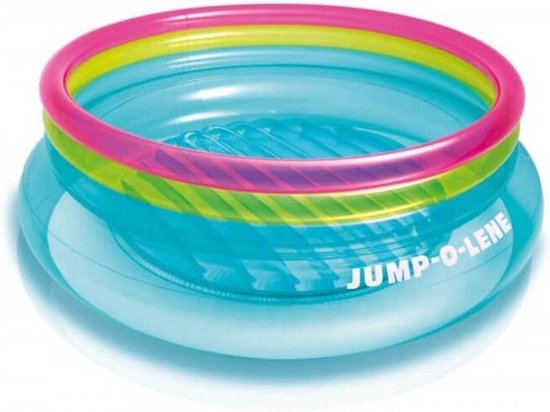 Intex Jump-o-lene springkussen/zwembad - 203cm diameter x 69cm hoog Hobby en onderdelen Caravancentrum Waterland