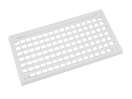 Ventilatierooster opbouw wit 17 x 9 cm