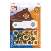 Prym - Zeilringen - Messing - Ø 11 mm - 15 Stuks