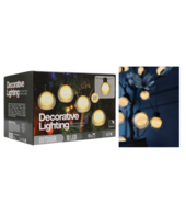Feestverlichting 10 stuks op batterij met timer