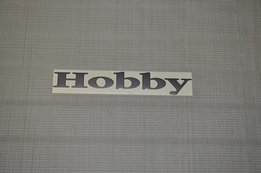Hobby daksticker voorkant 2014 t/m Heden