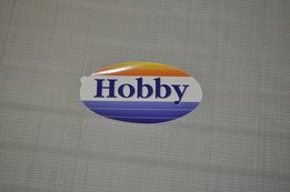 Hobby daksticker voorkant 2007 t/m 2009