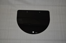 Glasplaat zwart voor kookplaat of wasbak