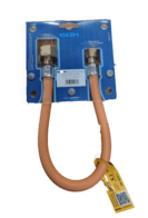 Caramatic hogedruk gasslang 45 cm komb shell x M20x1.5 nut PS30 bar