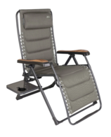 Bardani Riposo Alu 3D Comfort relaxstoel platina grey