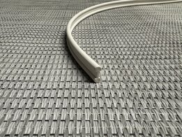 Disselbakscharnierrubber wit t.b.v disselbak 2007 t/m 2013 Hobby