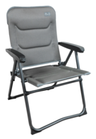 Bardani Navaro 3D comfort campingstoel Platina Grey