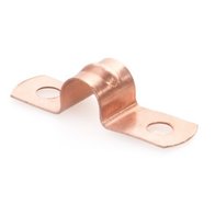 roodkoperen pijpzadel 8mm 4 stuks