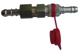 snelkoppeling 2x slangtule 8mm